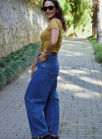 Calça Jeans Barrel Sophie