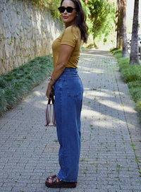 Calça Jeans Barrel Sophie
