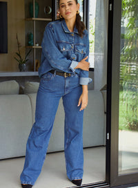 Calça Jeans Reta Lily