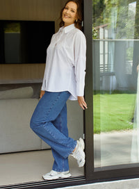 Calça Jeans Reta Lily