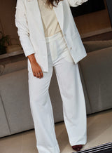 Blazer de Alfaiataria Off White Maitê