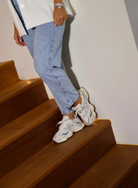 Calça Jeans Claro Carrot Lucy