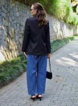 Blazer de Alfaiataria Preto Maitê