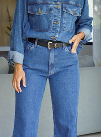 Calça Jeans Reta Lily