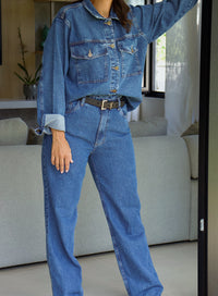 Calça Jeans Reta Lily