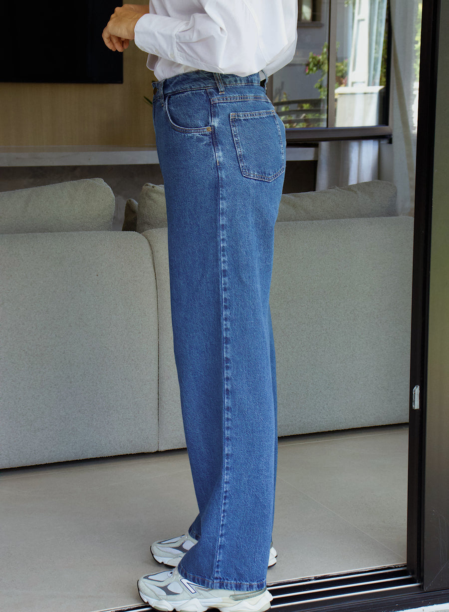 Calça Jeans Reta Lily