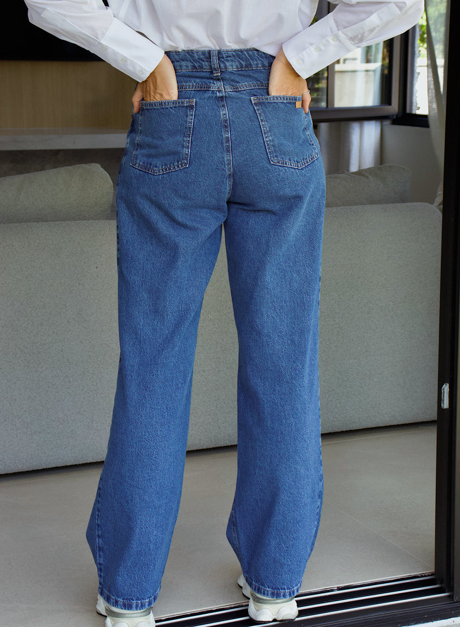 Calça Jeans Reta Lily