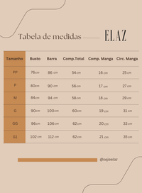 T-shirt Feminina Algodão com Elastano Nina - Preto