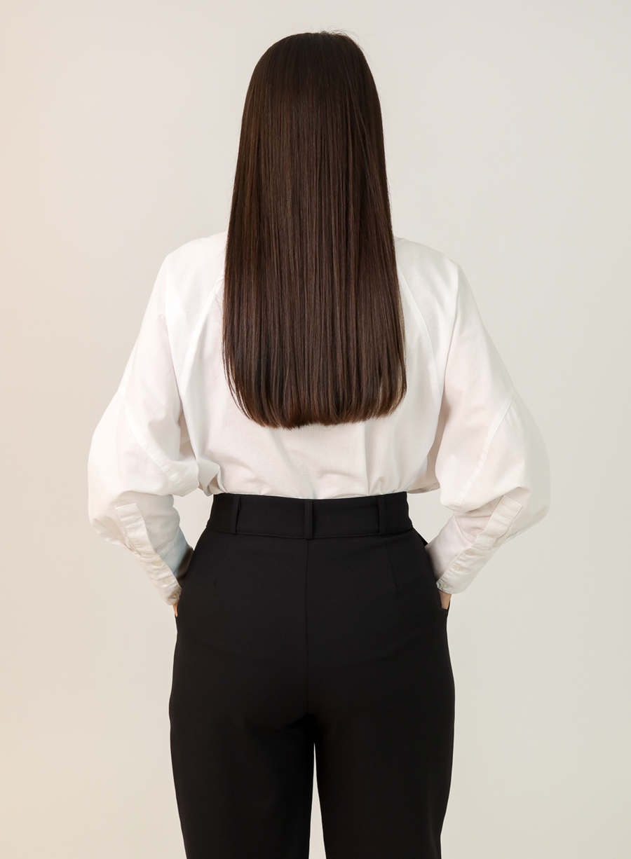 Calça Alfaiataria Feminina Preta Eliana