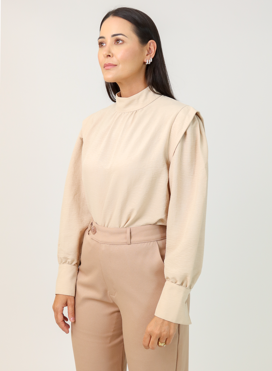 Calça Alfaiataria Feminina Caramelo Eliana