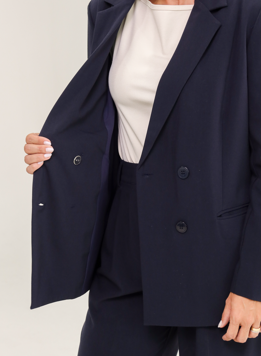 Blazer Feminino Transpassado Luma Marinho