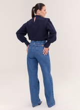 Calça Jeans Reta Lily