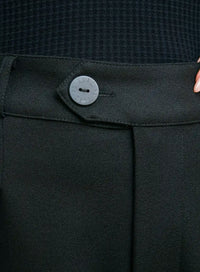 Calca Alfaiataria Pantalona Preta Luma, pantalona preta, cintura alta, visual sofisticado.