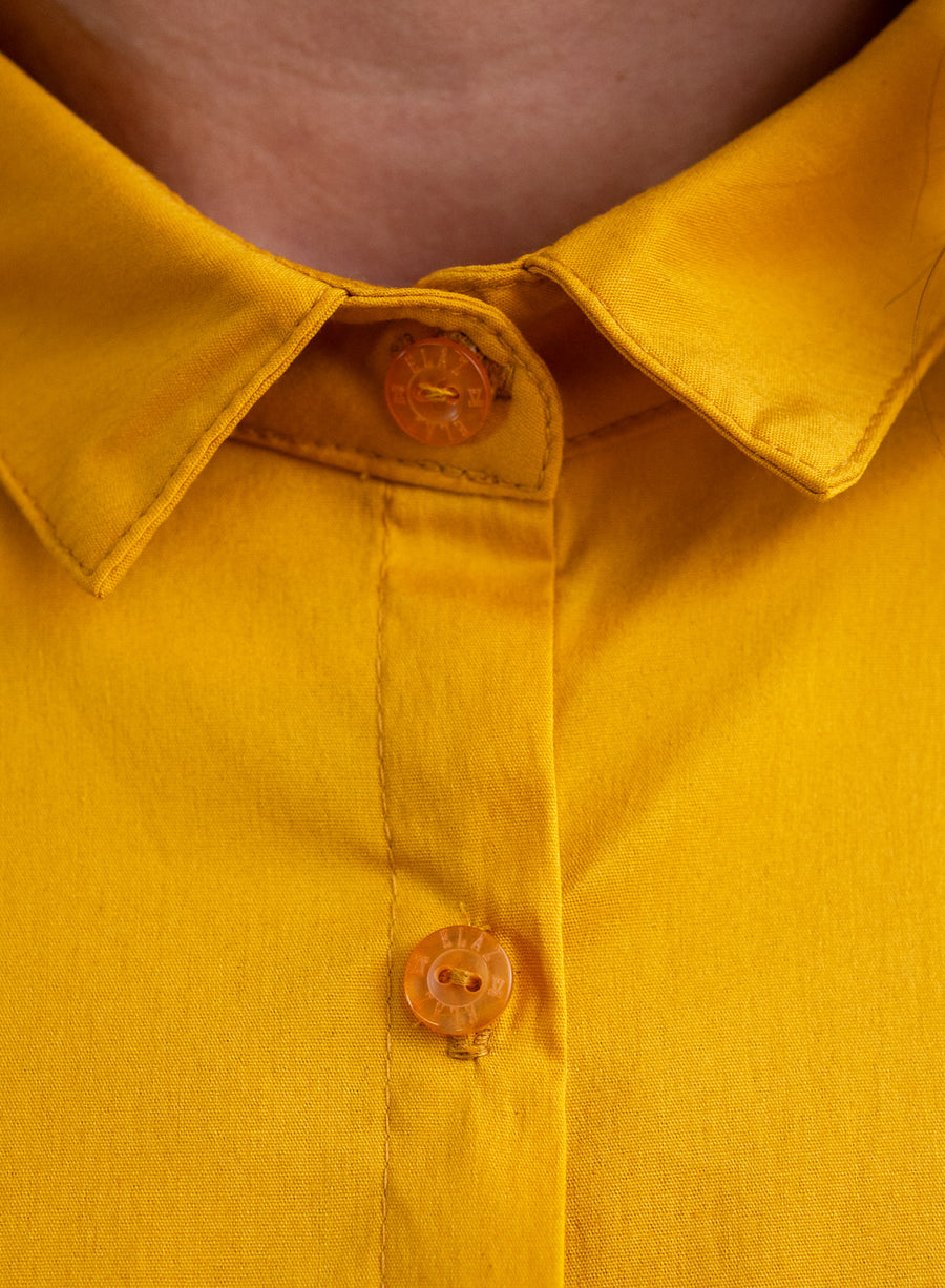 Camisa Simone - Amarelo Dijon